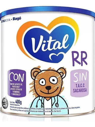 Leche Vital Rápida Recuperación Lata De 350 Grs