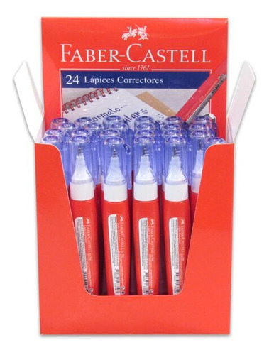 Corrector Faber Castell Pack X 2