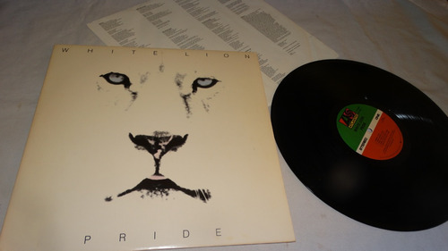 White Lion - Pride '1987 (atlantic Us) (vinilo:ex - Cover:ex