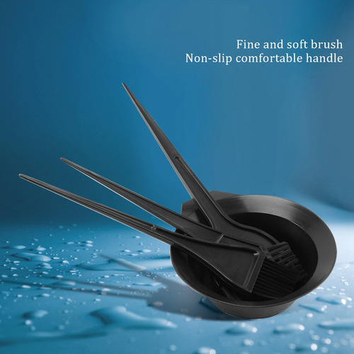 Juego De Herramientas Para Teñir El Cabello, Cuenco, Cepillo