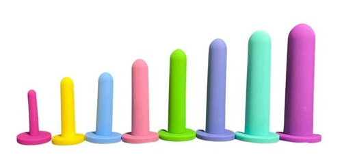 Imagen 2 de 4 de Kit De Dilatadores Vaginales. Silicona Medica, Terapia.