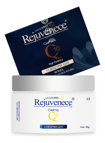 Rejuvenece Plus Crema Q10 Retinol Y Coenzima