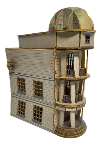 Miniatura Banco Gringotts Construindo Beco Diagonal Edição 6