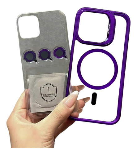 Capa Case Turbo Compatível Com Magsafe Para iPhone 14 E 15