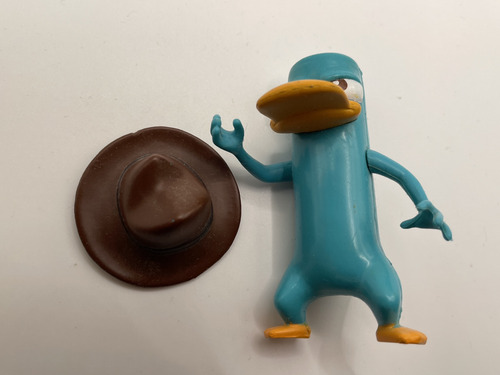 Perry El Ornitorrinco Figura 8cms Original Disney Jakks 2010 (Usado)