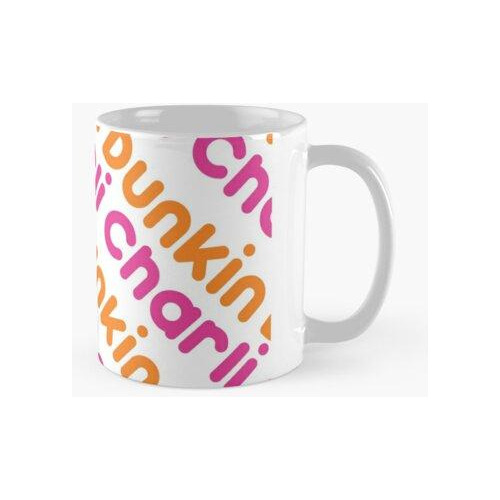 Taza Patrón Charli Damelio Dunkin Calidad Premium