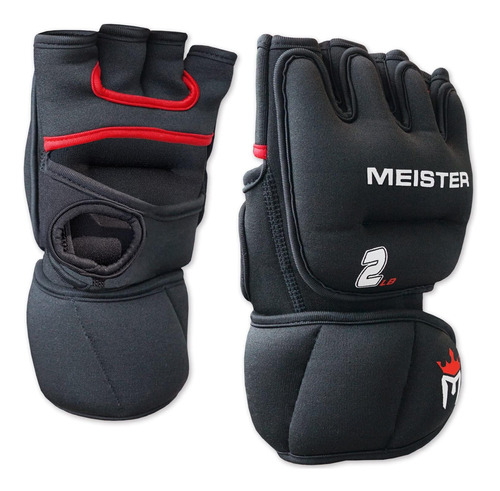 Guantes Ponderados De Neopreno De 2 Libras Cardio Y Man...