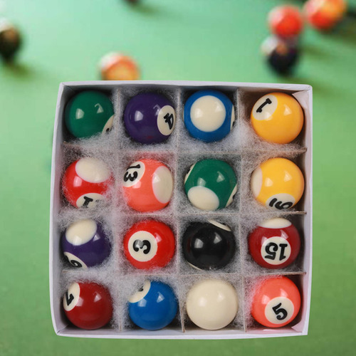 Mini Bolas De Billar De 25mm, Accesorios Pequeños Para Mesa