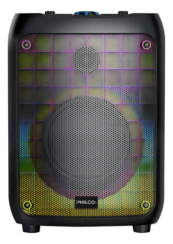 Parlante Portatil Philco Djp15 Bluetooth Karaoke 1500w Microfono Con Carga Usb