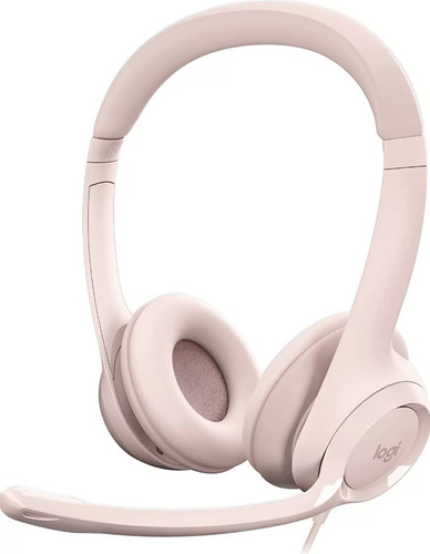 Headset Logitech H390 Noise Cancelling Rose 