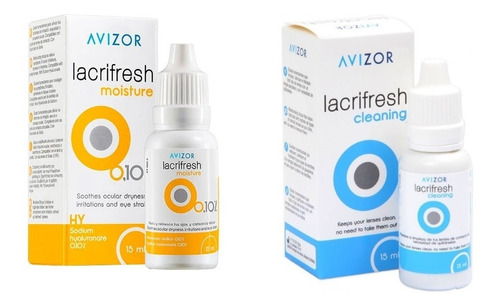 Kit Avizor Lacrifresh Moisture + Lacrifresh Cleaning
