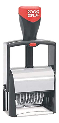 Cosco Self-inking Sello Numerador Tamaño Tipo Almohadilla