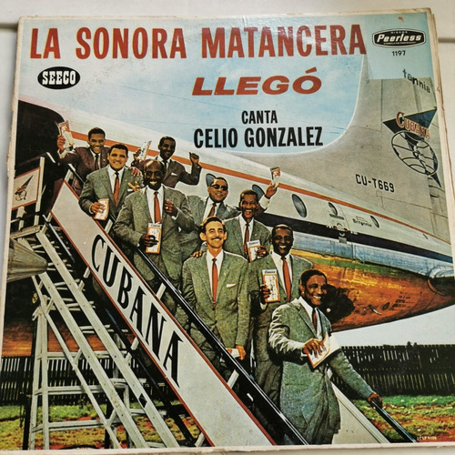 Disco Lp:sonora Matancera- Celio Gonzalez Canta