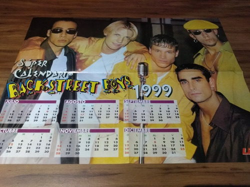 (u006) Poster Backstreet Boys * 52 X 42