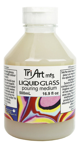 Tri-art Medio Para Verter Vidrio Liquido, 16.9 Fl Oz, 16.9 O