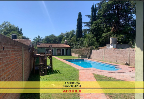 Casa Quinta En Alquiler, 500 M2, Barrio Parque, Moreno