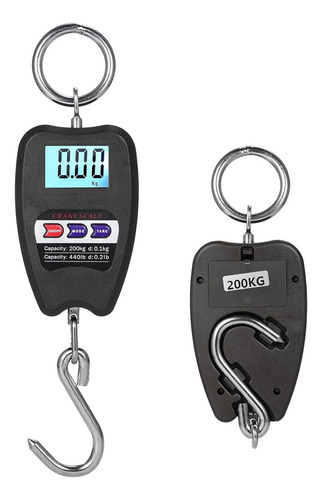 B¡scula Balanza Colgante Ganchodigital Lcd Portátil 200kg