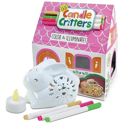 Kit De Terrario De Unicornio Con Luz Nocturna Para Niños - Manualidades Para Edades 6 A 12 Años | Crea Tu Propio Unicornio Luminoso
