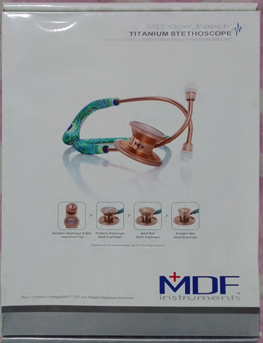 Estetoscopio De Titanio Mdf Md One® Epoch® + Medical Case