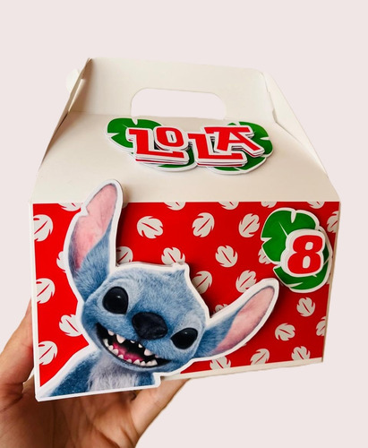 Bolsitas Cajas Golosinas Stitch Souvenir Lilo & Stitch Pelic