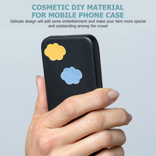 50 Parches Para Fundas De Teléfono Diy, Suministros Para Man