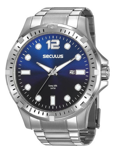 Relógio Seculus Masculino 20800g0svna1 2 Anos