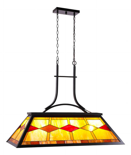 Lampara Mesa Billar Sala Juego 7 9 Pie 3 Luz Araña Cocina