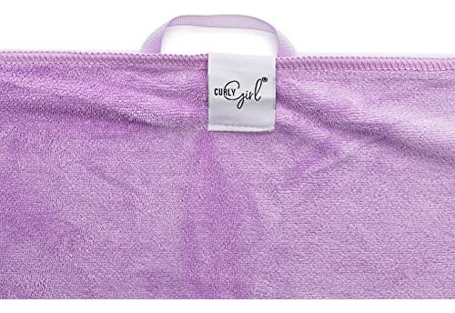 Curly Girl, Toalla Para Cabello Rizado, Microfibra Grande 22