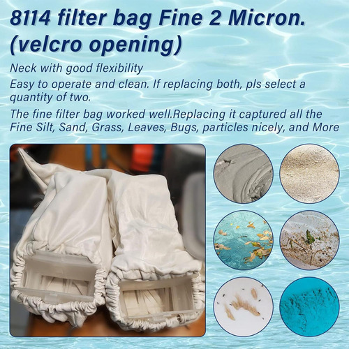 Bolsa De Filtro Fino Para Limpiador De Piscinas Bolsa De Asp