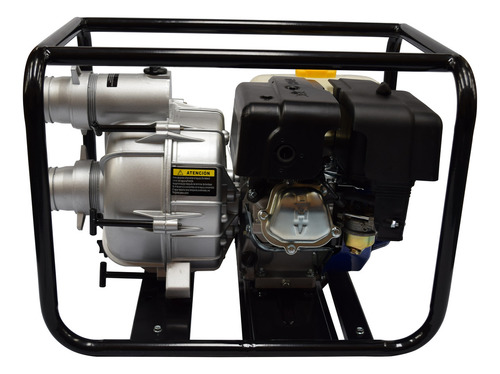 Motobomba Tragasolidos A Gasolina 6.5 Hp Bat3x3 Mpower