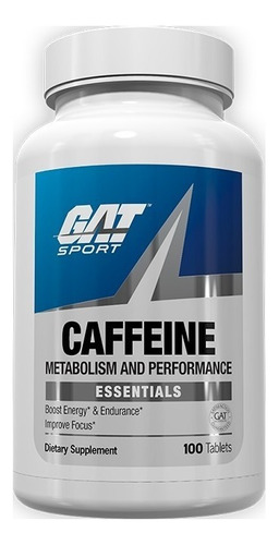 Cafeina 100 Capsulas 200 Mg Caffeine Gat Aumento Energia