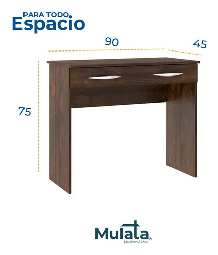 Escritorio Mesa Estudio Pc Computadora De Trabajo Cajon