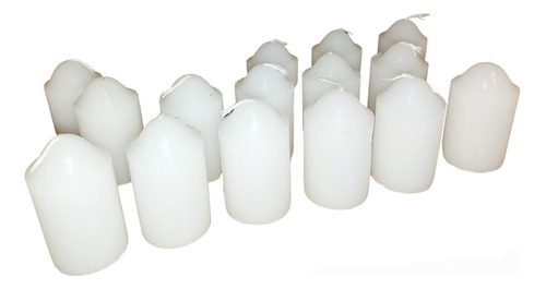 Pack De 20 Velones De 6.5 Cm De Alto, Ideal Decoraciones