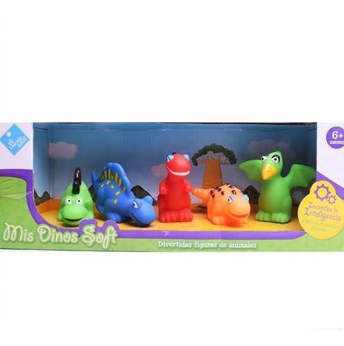 Mis Dinos Soft Suaves Animalitos  - El Duende Azul 