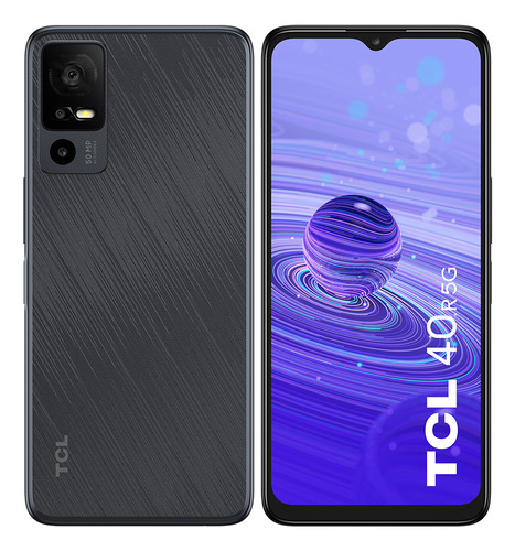 Smartphone Tcl 40r 5g 128gb Tela 6,6  Câmera 50mp Grafite