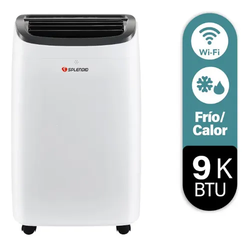 Aire Acondicionado Portatil 9000 Btu Frio Calor Wif Splendid