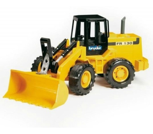 Juguetes Bruder Articulated Road Loader Fr 130 Color Amarillo. Negro