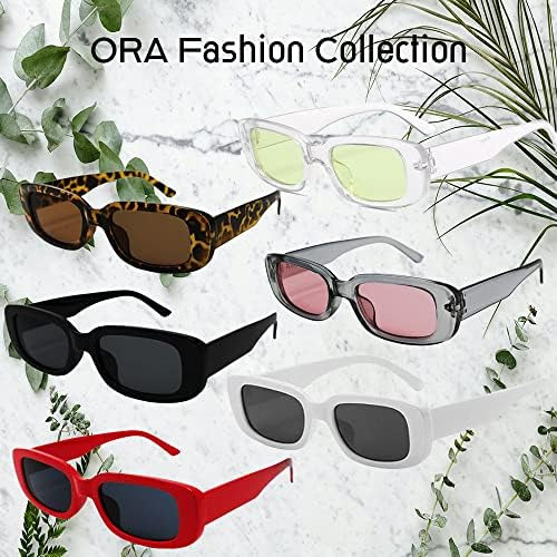 Ora Gafas De Sol Rectangulares Para Mujer Y2k Gafas De Sol