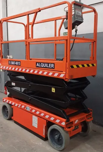 Alquiler De Plataforma Elevadora Tijera