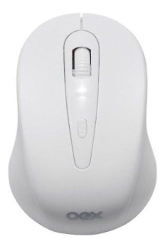Mouse Wireless 1600 Dpi Stock Ms408 Branco - Oex