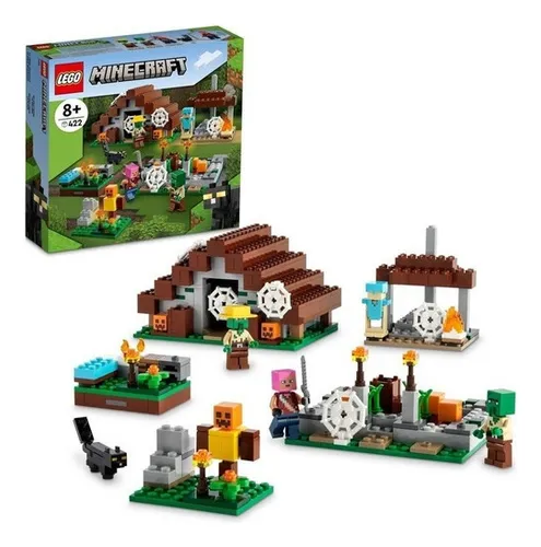 Aldea lego best sale minecraft
