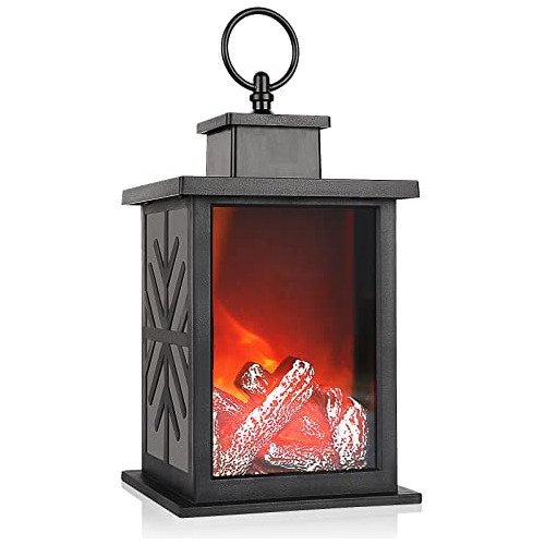 Linterna De Chimenea Led Llama Artificial, Lámpara De ...