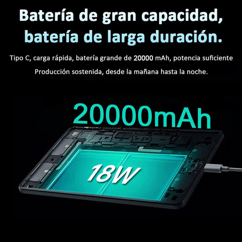 Tableta 10.1' Android 14 8gb Ram 256gb Rom Wifi6 5g Hyuafdd