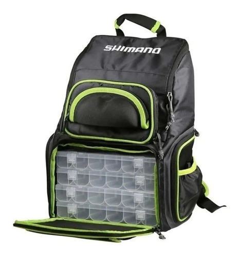 Mochila Pesca Shimano Trekking + Cajas Regalo + Cuotas S/int