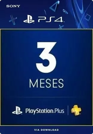 Playstation Plus 3 Meses - Código 12 Dígitos - HBGAMES