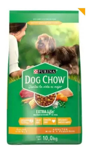 Alimento Purina Dog Chow. Adulto Razas Pequeñas. Bolsa 10kg