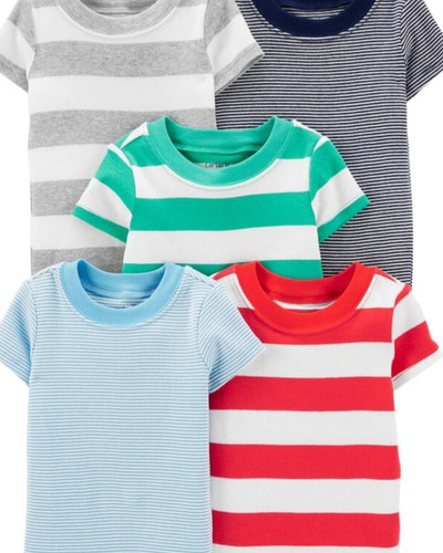 Bodys Carters Niño Set De 5pzas 12 Meses 