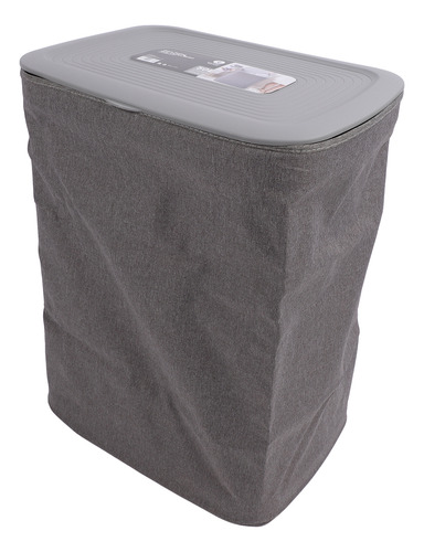 Cesto De Ropa Sucia, Asas, Tapa, Bolsa Desmontable De Tela