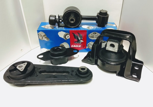 Kit 4 Soportes De Motor Y Caja Nissan Tiida 1.8 2006-2018