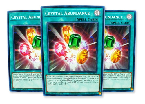 Yugi-oh! Crystal Abundance Lds1-en106 Comun